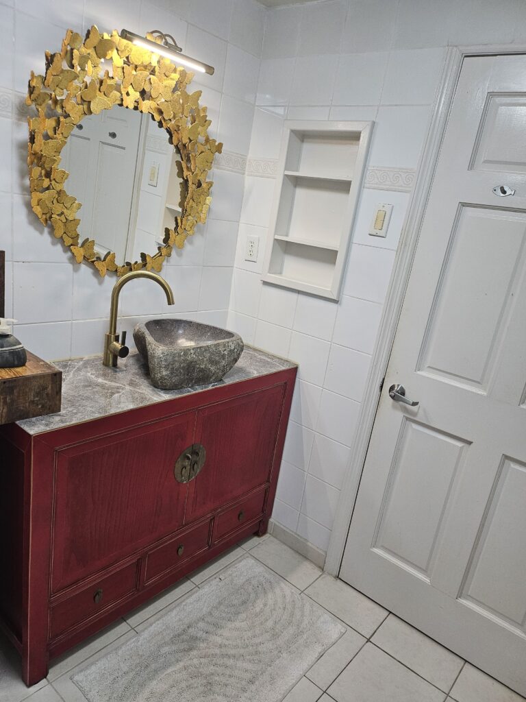 Shared bathroom